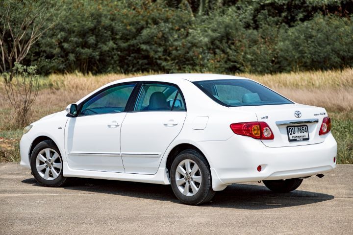 Toyota Altis 2009 1.6 G Sedan เบนซิน ไม่ติดแก๊ส เกียร์อัตโนมัติ ขาว รูปที่ 4