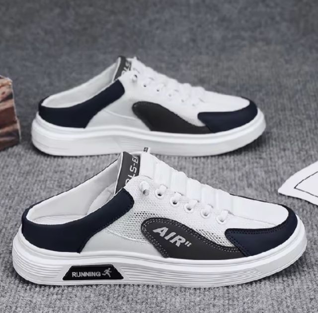 รองเท้าผ้าใบแบบเปิดส้นระบายอากาศได้ดี รองเท้าลำลองสำหรับผู้ชาย 39-44