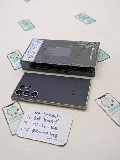 ขาย เทิร์น Samsung Galaxy S24 Ultra 512 Gb ศูนย์ไทย สภาพสวย อุปกรณ์ครบยกกล่อง ถูกๆ เพียง 19,590 บาท ครับ