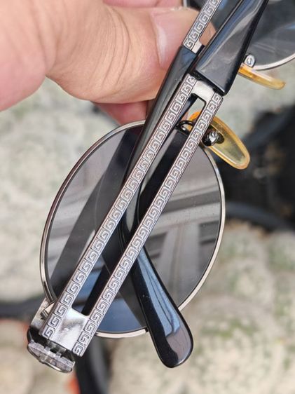 แว่นกันแดด Vintage Versace Mod. S68 Col.89M Gunmetal สวยมาก ราคาแบ่งปันครับ รูปที่ 14