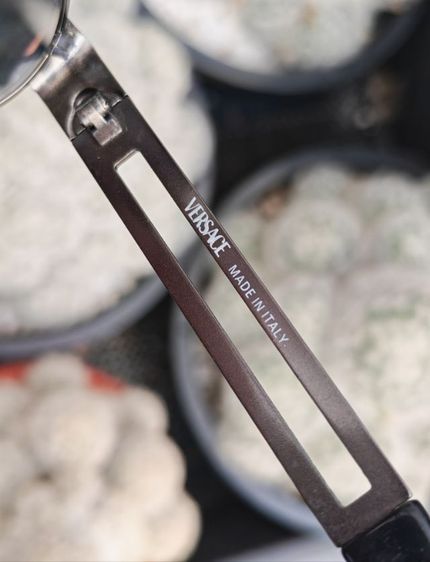 แว่นกันแดด Vintage Versace Mod. S68 Col.89M Gunmetal สวยมาก ราคาแบ่งปันครับ รูปที่ 15