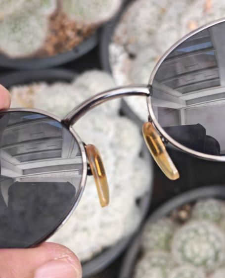 แว่นกันแดด Vintage Versace Mod. S68 Col.89M Gunmetal สวยมาก ราคาแบ่งปันครับ รูปที่ 9
