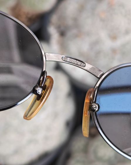 แว่นกันแดด Vintage Versace Mod. S68 Col.89M Gunmetal สวยมาก ราคาแบ่งปันครับ รูปที่ 10