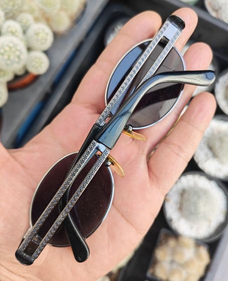 แว่นกันแดด Vintage Versace Mod. S68 Col.89M Gunmetal สวยมาก ราคาแบ่งปันครับ รูปที่ 3
