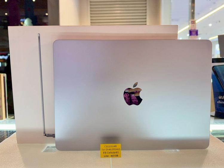 Macbook Air 13 M4 512GB Ram16 GPU10 ประกันศูนย์2เดือนกว่าครบกล่อง รูปที่ 2