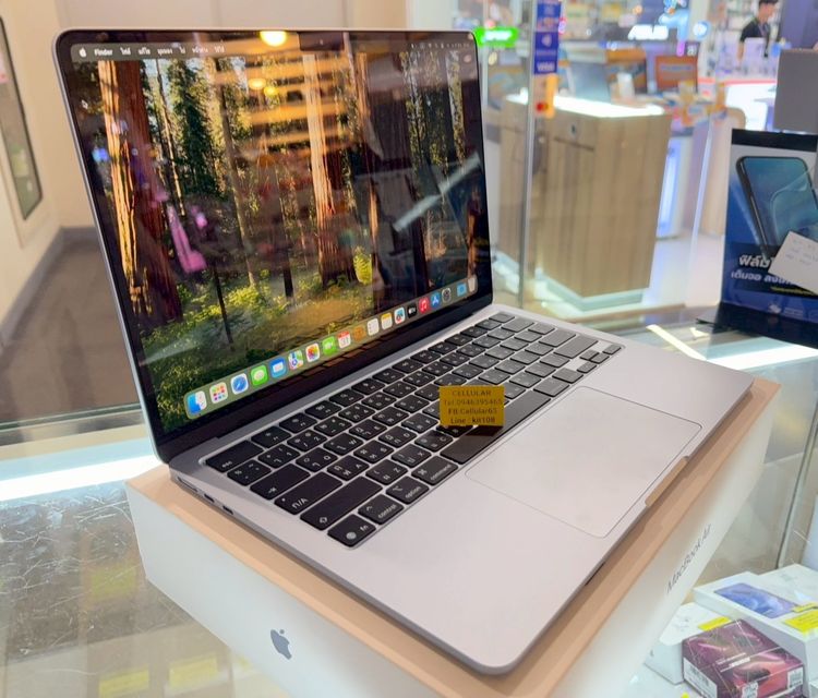 Macbook Air 13 M4 512GB Ram16 GPU10 ประกันศูนย์2เดือนกว่าครบกล่อง รูปที่ 4