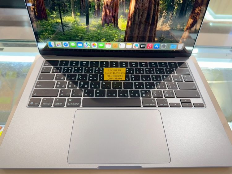 Macbook Air 13 M4 512GB Ram16 GPU10 ประกันศูนย์2เดือนกว่าครบกล่อง รูปที่ 3