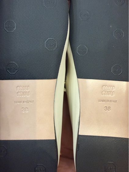 Mui Mui ballet shoe size 38 รูปที่ 7