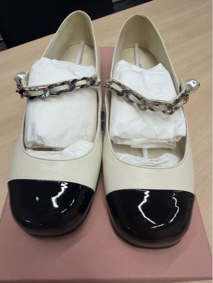Mui Mui ballet shoe size 38 รูปที่ 5