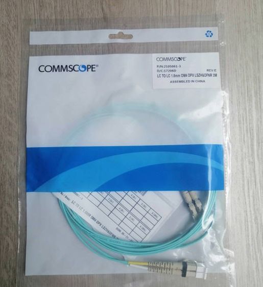 ขายยกกล่องสายสำเร็จ CommScope UTP-CAT6A, Fiber-OM4 และ Cisco Serial Console RJ45 to DB9 ของแท้ยังไม่ได้แกะออกจากถุง (ราคาไม่รวมค่าส่ง) รูปที่ 4