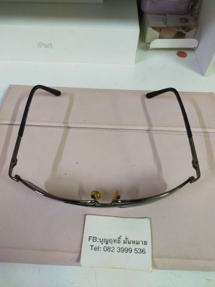 แว่นกันแดด Rayban RB 8016 MADE IN ITALY 64 13 128 หน้า กว้าง 152 เลนส์ สวยใส สภาพดี รูปที่ 10