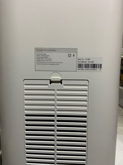 Axi เครื่องผลิตออกซิเจน 5 ลิตร MTความเข้มข้น95 มาตรฐานเยอรมัน  รูปที่ 2