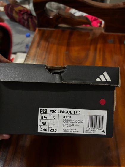 รองเท้าร้อยปุ่ม Adidas F50 ขนาด38 รูปที่ 4