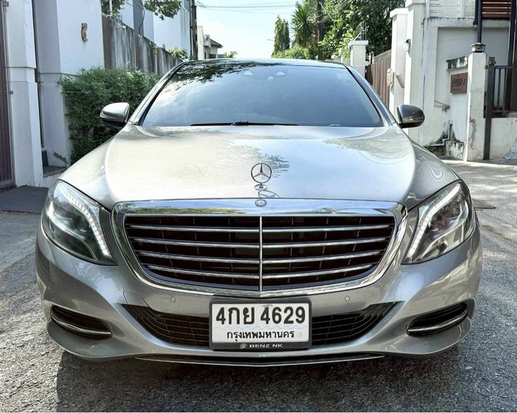 Mercedes-Benz S-Class 2015 S300 Sedan ไฮบริด ไม่ติดแก๊ส เกียร์อัตโนมัติ เงิน รูปที่ 3