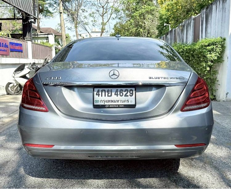 Mercedes-Benz S-Class 2015 S300 Sedan ไฮบริด ไม่ติดแก๊ส เกียร์อัตโนมัติ เงิน รูปที่ 4