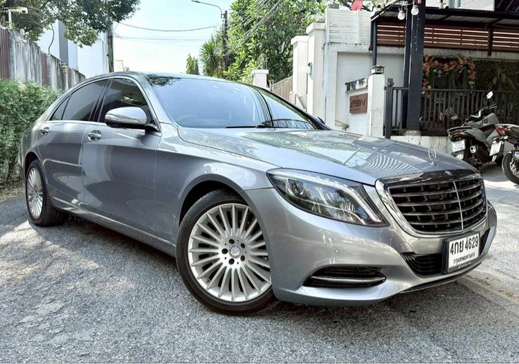 Mercedes-Benz S-Class 2015 S300 Sedan ไฮบริด ไม่ติดแก๊ส เกียร์อัตโนมัติ เงิน รูปที่ 2