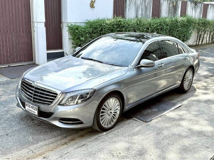 Mercedes-Benz S-Class 2015 S300 Sedan ไฮบริด ไม่ติดแก๊ส เกียร์อัตโนมัติ เงิน