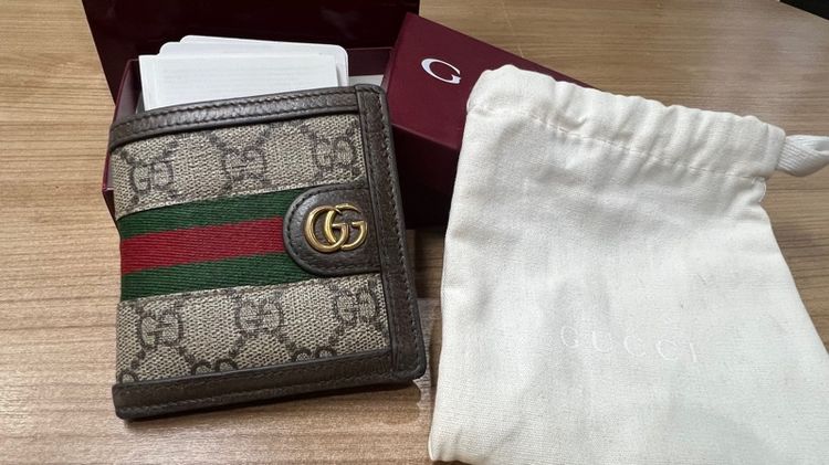 กระเป๋าสตางค์ Gucci รุ่น Ophidia bi-fold wallet  รูปที่ 2