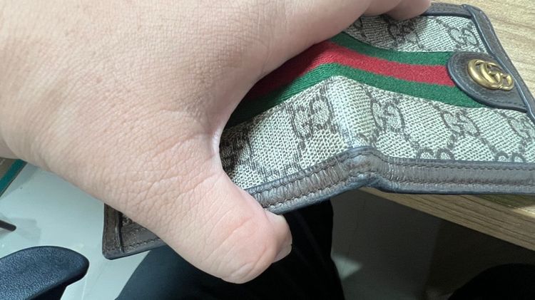 กระเป๋าสตางค์ Gucci รุ่น Ophidia bi-fold wallet  รูปที่ 6