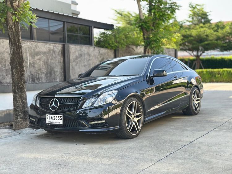 Mercedes-Benz E-Class 2012 E200 CGI Sedan เบนซิน เกียร์อัตโนมัติ ดำ รูปที่ 2
