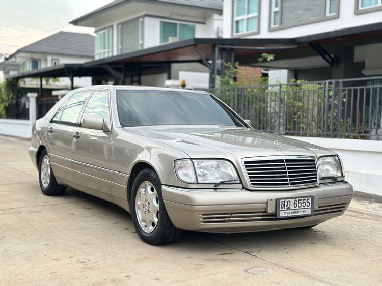 Mercedes-Benz S-Class 1995 S500 Sedan เบนซิน เกียร์อัตโนมัติ บรอนซ์ทอง รูปที่ 2