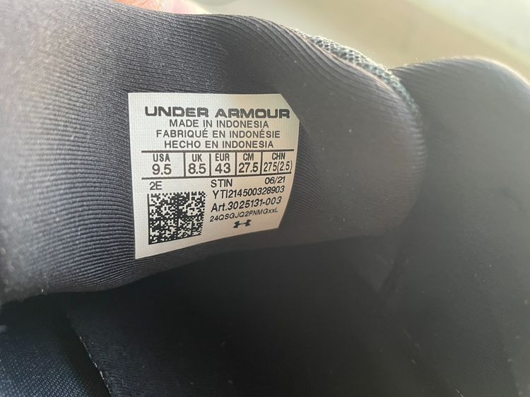 รองเท้าวิ่งUnder Armour Men's Charged Bandit 7 Running Shoe(ของส่วนตัวผมซื้อจากญี่ปุ่น) รูปที่ 5