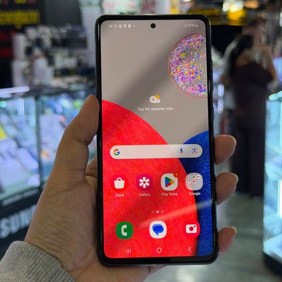 Galaxy A52s 128 GB Samsung A52s 5G สีดำ เครื่องศูนย์ สภาพสวย จอ6.5นิ้ว แรม8รอม128 Snap778G กล้อง64ล้าน(4ตัว)🩷🩷