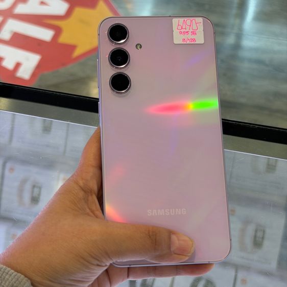 Samsung A55 5G สีชมพู เครื่องศูนย์ สภาพสวยมากๆ จอ6.6นิ้ว แรม8รอม128 กล้อง50ล้าน(3ตัว)🩷🩷 รูปที่ 2