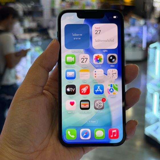 อื่นๆ 256 GB iPhone13 mini 256GB สีดำ เครื่องศูนย์ โมเดลTH สภาพสวยมากๆ🩷🩷
