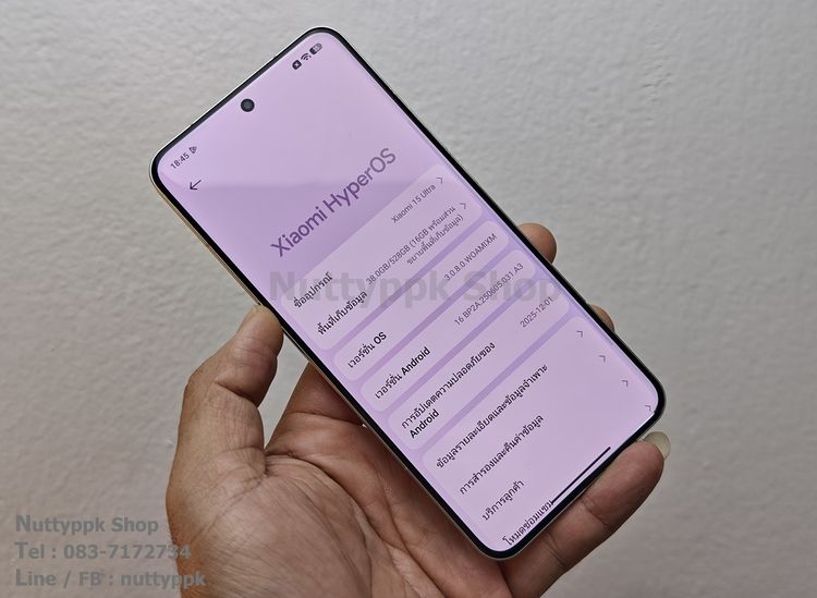 📌 Xiaomi 15 Ultra 5G white 16-512G ที่สุดของแจ้ กล้องเทพ Leica สภาพนางฟ้า เครื่องศูนย์ไทย ประกัน 22-03-2027 รูปที่ 18