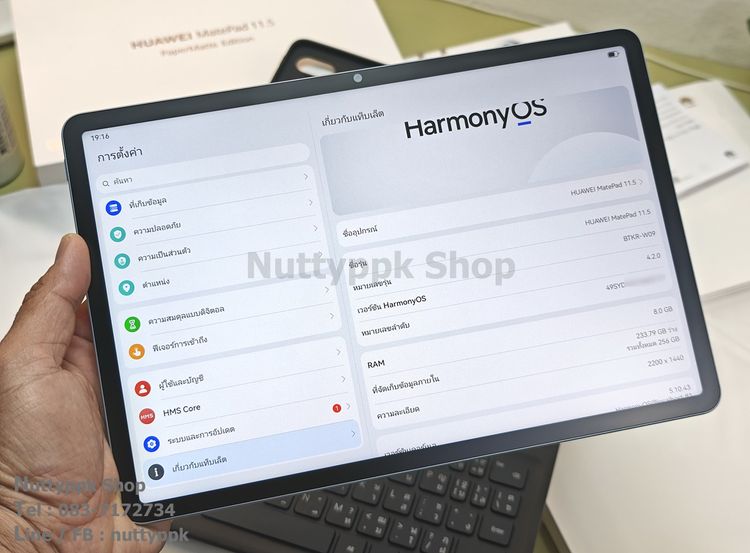 📌 Huawei Matepad 11.5 NEW 8-256G Papermatte สเป็กแรง Kirin T80 ลื่นๆ จอ 120Hz สภาพนางฟ้า ยกกล่อง พร้อมคีย์บอร์ด  รูปที่ 13