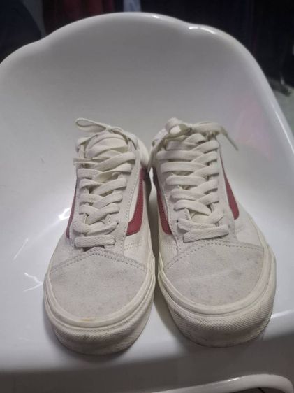 รองเท้าผ้าใบ vans สีขาวมือสองเบอร์ 39 รูปที่ 3