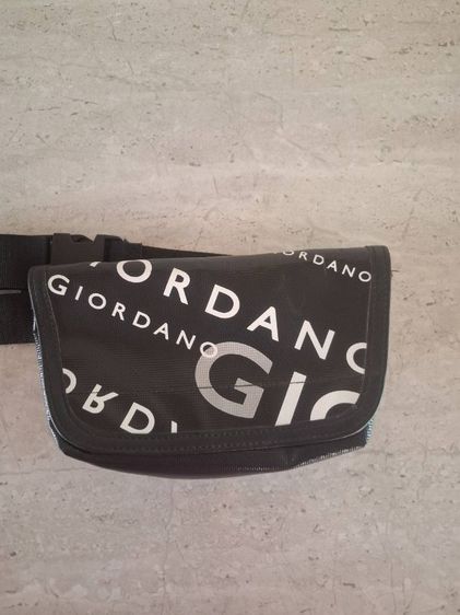 กระเป๋าคาดเอว giordano มือสองสีดำ รูปที่ 2