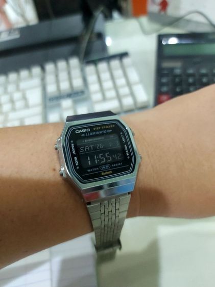 นาฬิกาข้อมือผู้หญิง casio มือสอง รูปที่ 2
