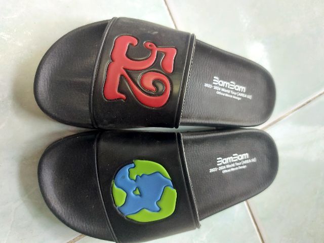 รองเท้าแตะแบมแบม GOT7 มือสองเบอร์ 38 รูปที่ 3