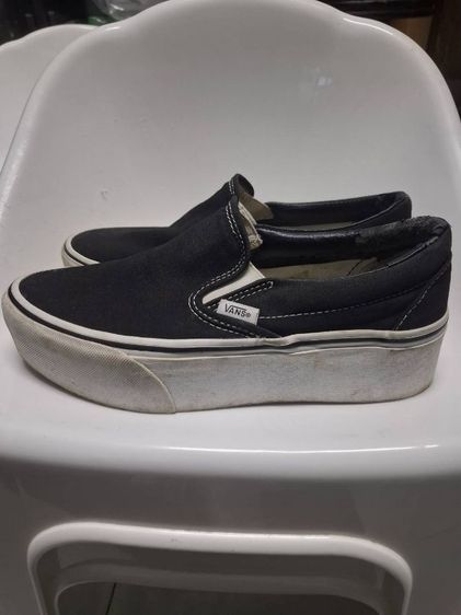 รองเท้า vans สีดำมือสองเบอร์ 39 40 ใส่ได้ รูปที่ 5