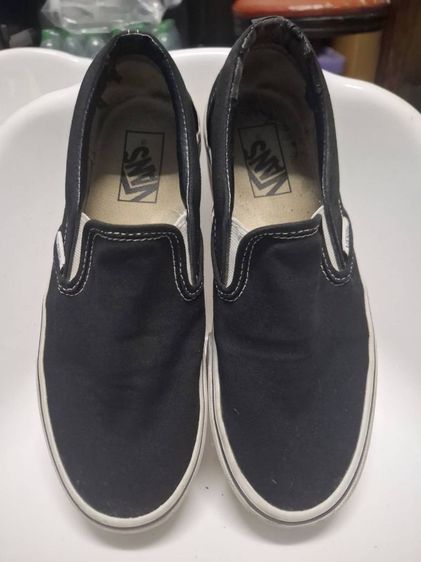 รองเท้า vans สีดำมือสองเบอร์ 39 40 ใส่ได้ รูปที่ 2