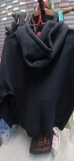 เสื้อกันหนาวมือสองมีฮู้ดสีดำ size xxl ของพี่เจบี GOT7 รูปที่ 2