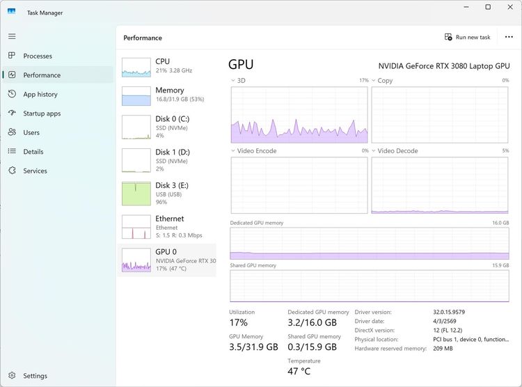 Lenovo Legion 7 (2021) AMD RTX 3080 รูปที่ 12