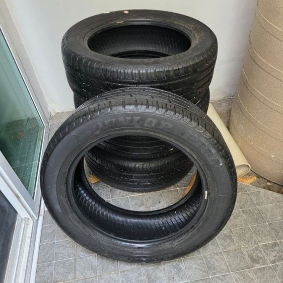 ขายยางรถยนต์มือสอง ยี่ห้อ DUNLOP ขนาด 265-50-20" ปี 2023 จำนวน 4 เส้น สภาพสวย พร้อมใช้งานครับ สินค้าอยู่ที่บ้าน ติดต่อมือถือครับ--