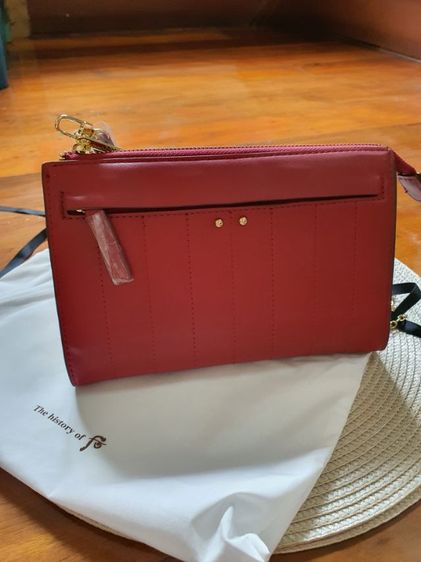 หญิง แดง หนัง PU อื่นๆ กระเป๋าสะพาย ใหม่