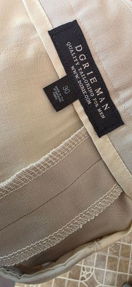 DGRIE PLAY – Play Cream  2button Pants – กางเกงสีครีม รูปที่ 2