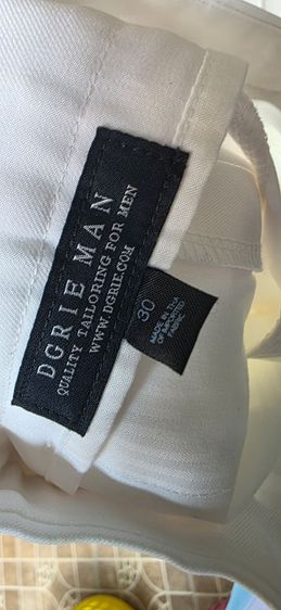 DGRIE PLAY – Play White 2button Pants – กางเกงสีขาว