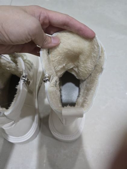 รองเท้าบูท size 41 บุขน กันหนาว กันลื่น สีขาว รูปที่ 5