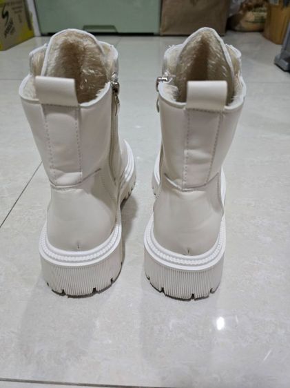 รองเท้าบูท size 41 บุขน กันหนาว กันลื่น สีขาว รูปที่ 4