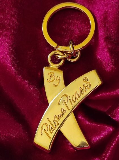 พวงกุญแจPaloma Picasso Gold Tone "X" รูปที่ 4