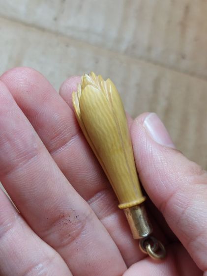 เครื่องรางดอกจำปีหลวงพ่อสดวัดปากน้ำดอกใหญ่ รูปที่ 4