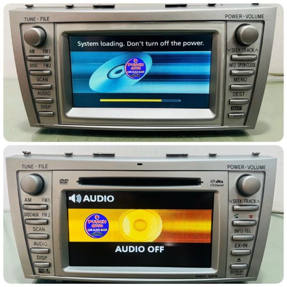 จอติดรถTOYOTA Camry ACV40(เครื่องศูนย์แท้)