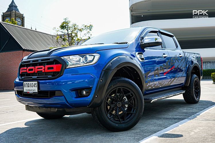 รถ Ford Ranger 2.0 Hi-Rider Limited สี น้ำเงิน