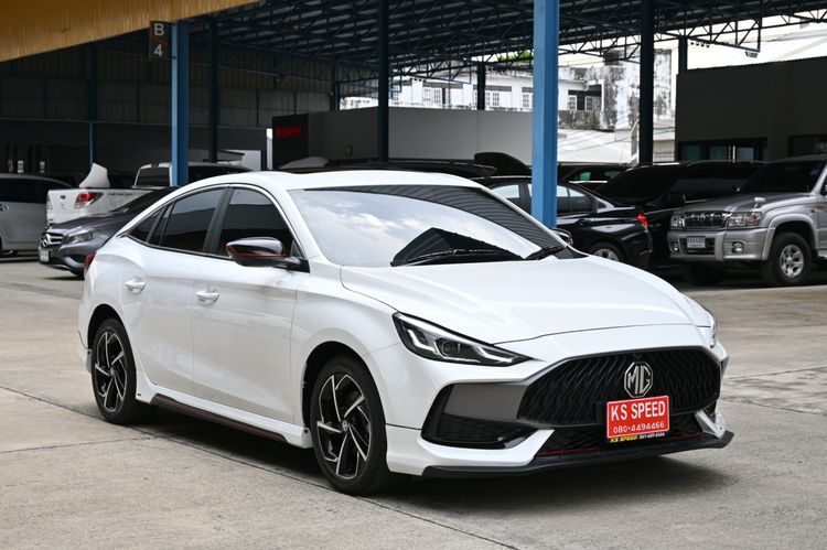 MG MG5 2022 1.5 X Sedan เบนซิน ไม่ติดแก๊ส เกียร์อัตโนมัติ ขาว